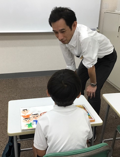 自由が丘教室の授業風景
