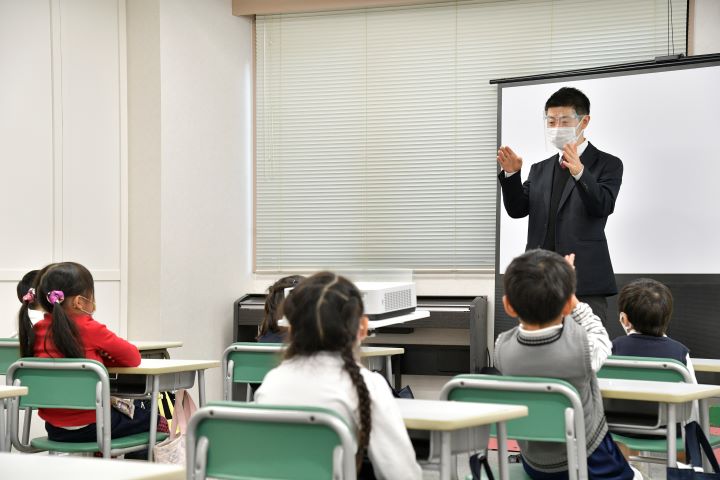 国分寺教室の授業風景