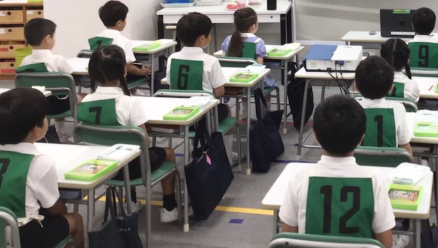 国分寺教室の授業風景