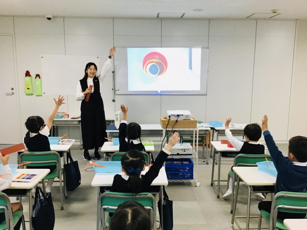 麻布教室の授業風景