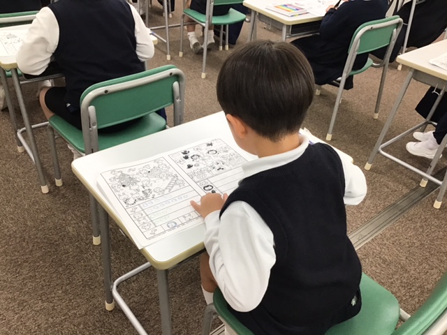 自由が丘教室の授業風景