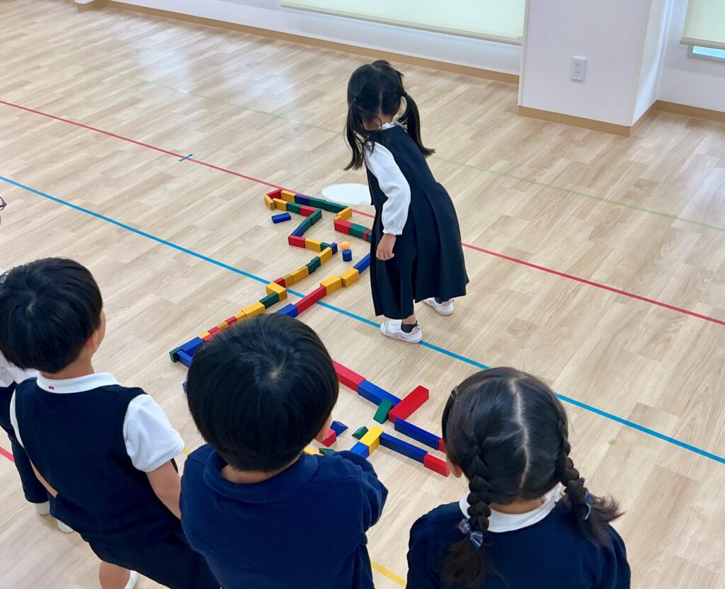 こどもでぱーと たまプラーザ教室の授業風景