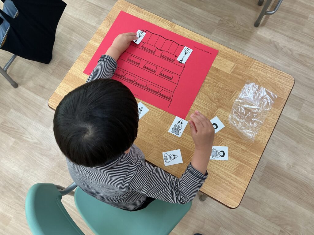 こどもでぱーと たまプラーザ教室の授業風景