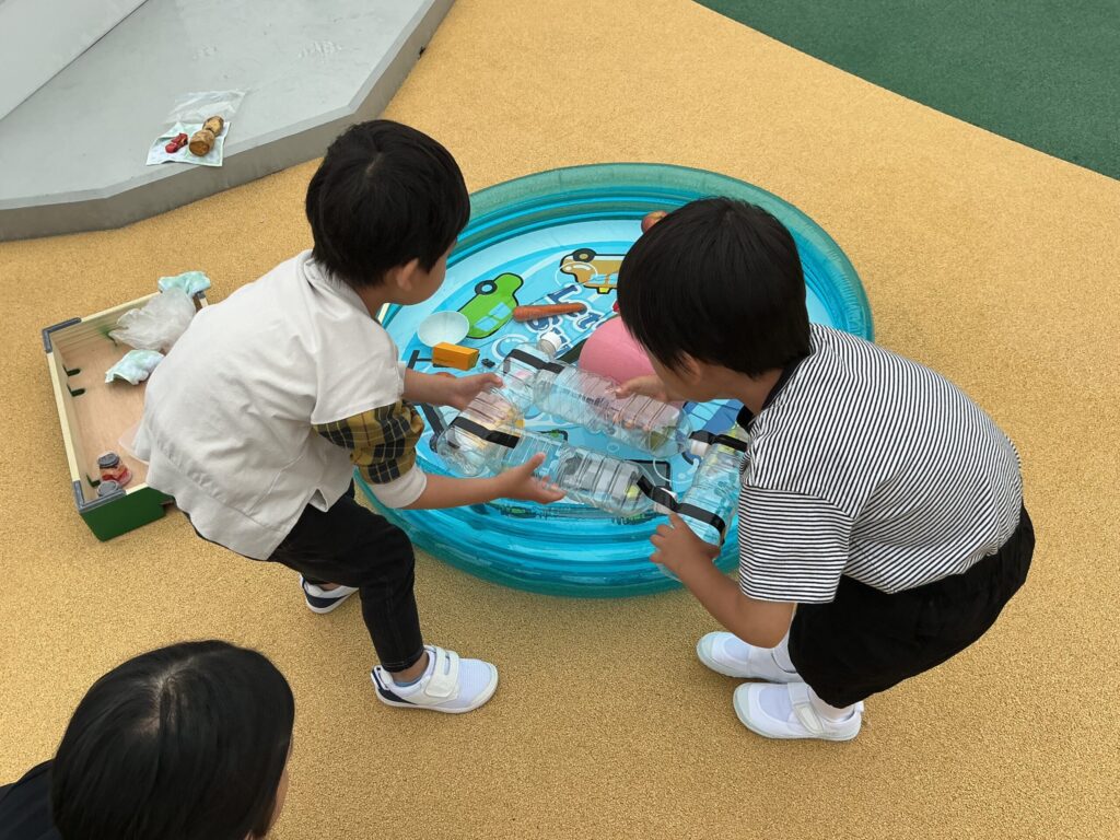こどもでぱーと たまプラーザ教室の授業風景