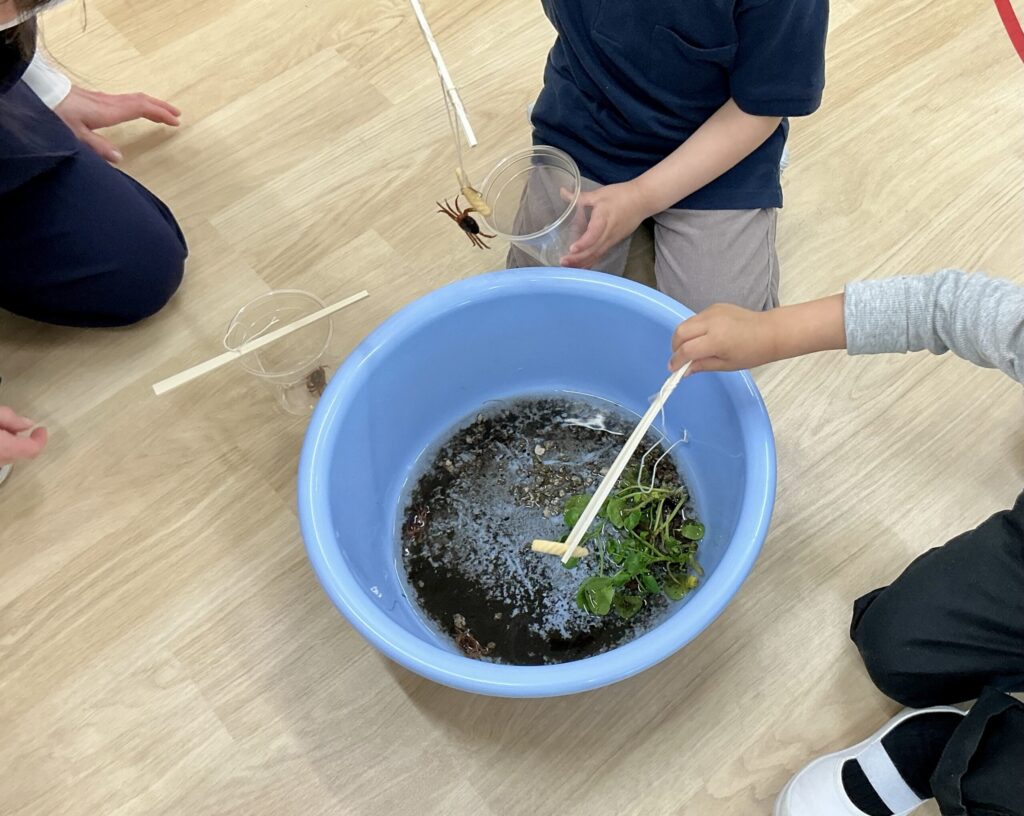 こどもでぱーと たまプラーザ教室の授業風景